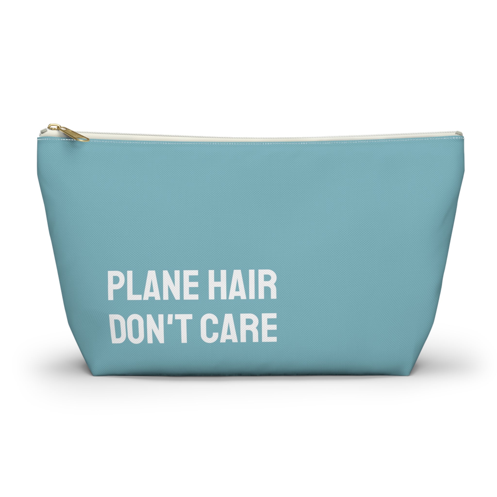 Plane hair don't care Pouch (Blue)