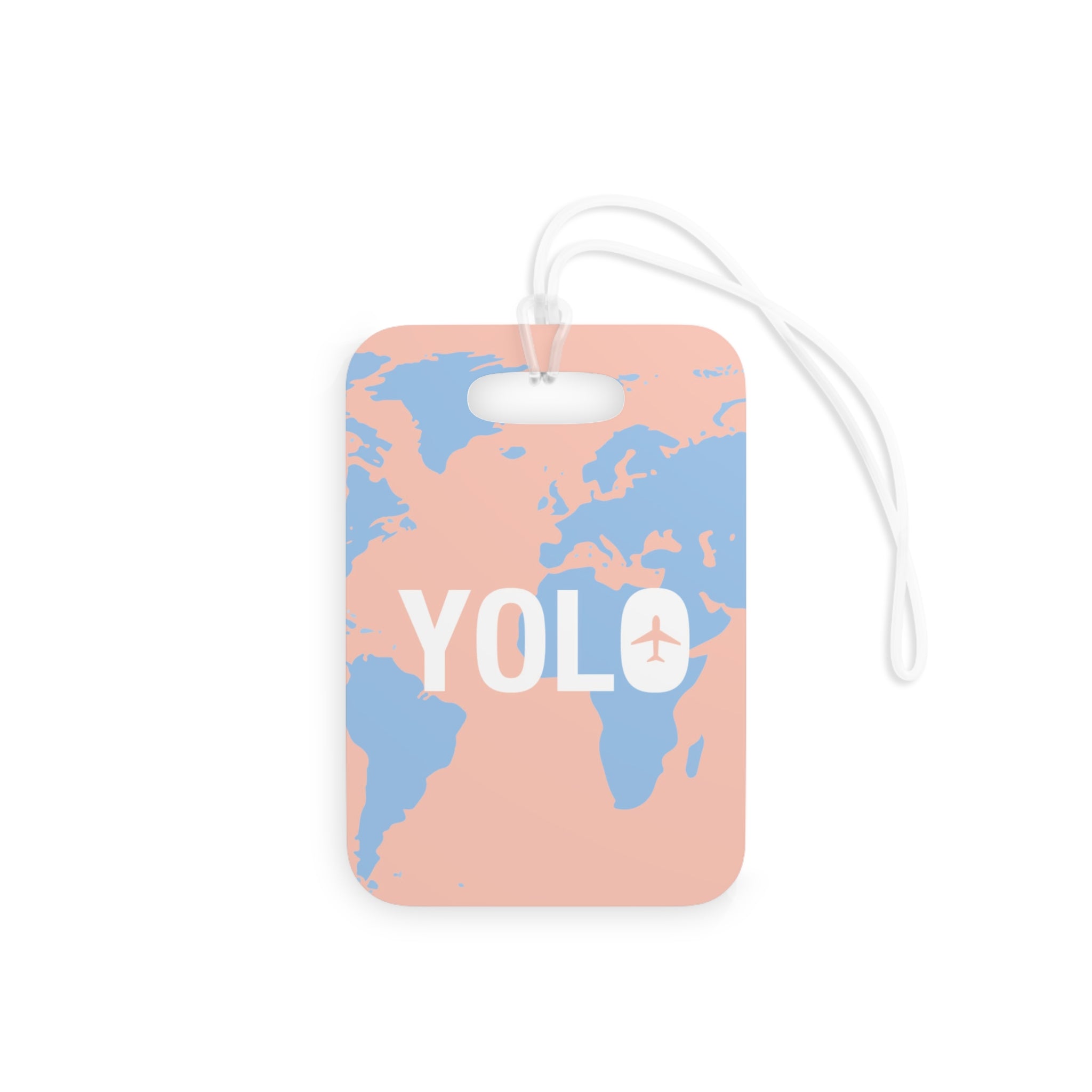 Yolo Luggage Tag (Pink)