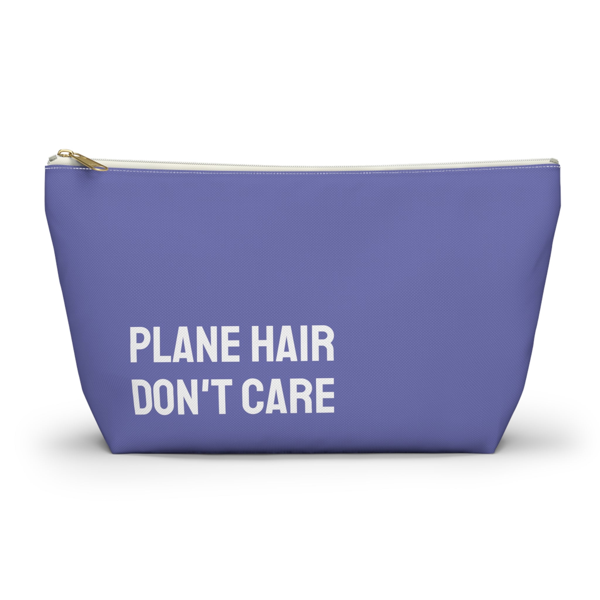 Plane hair don't care Pouch (Purple)