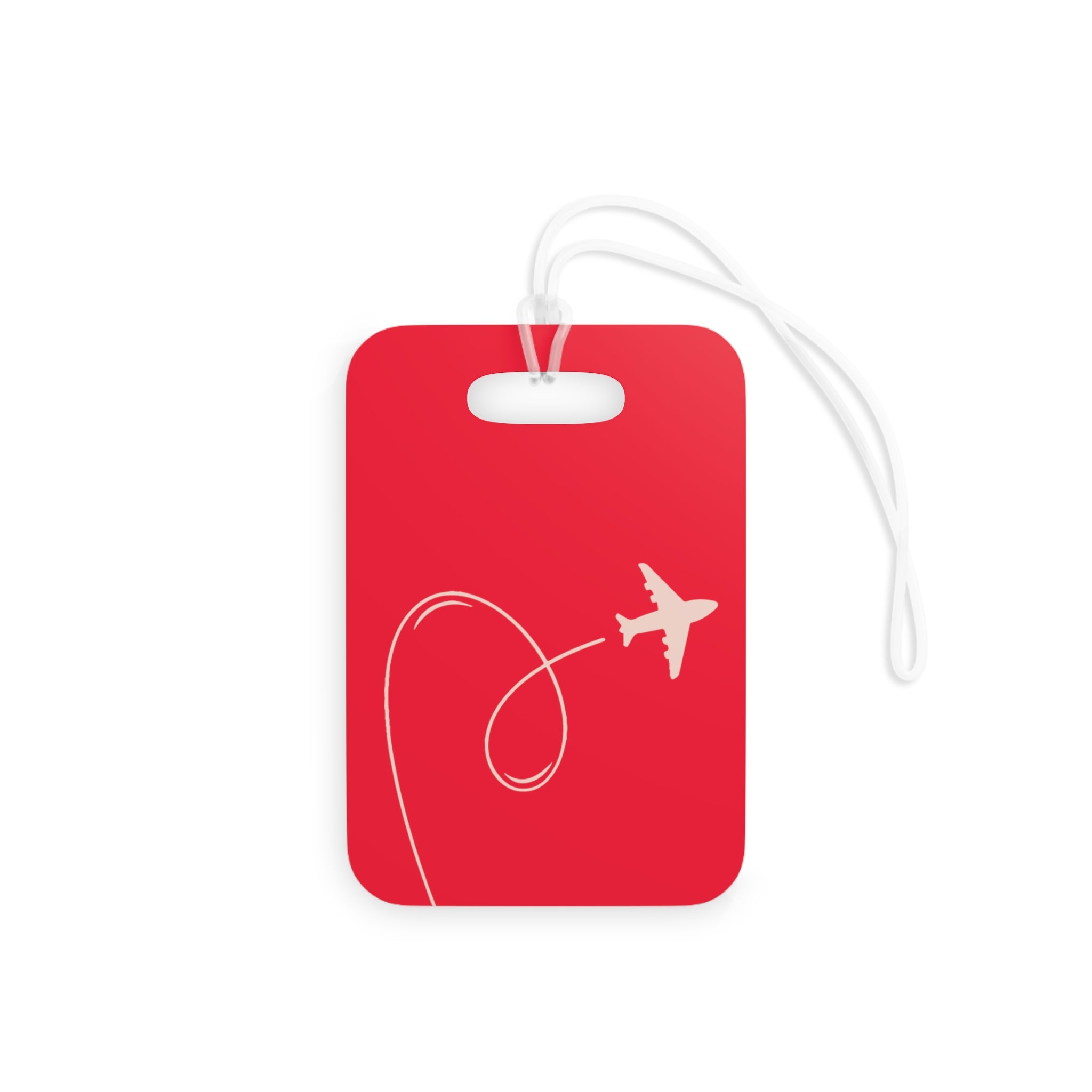Love this journey for me Luggage Tag (Red)