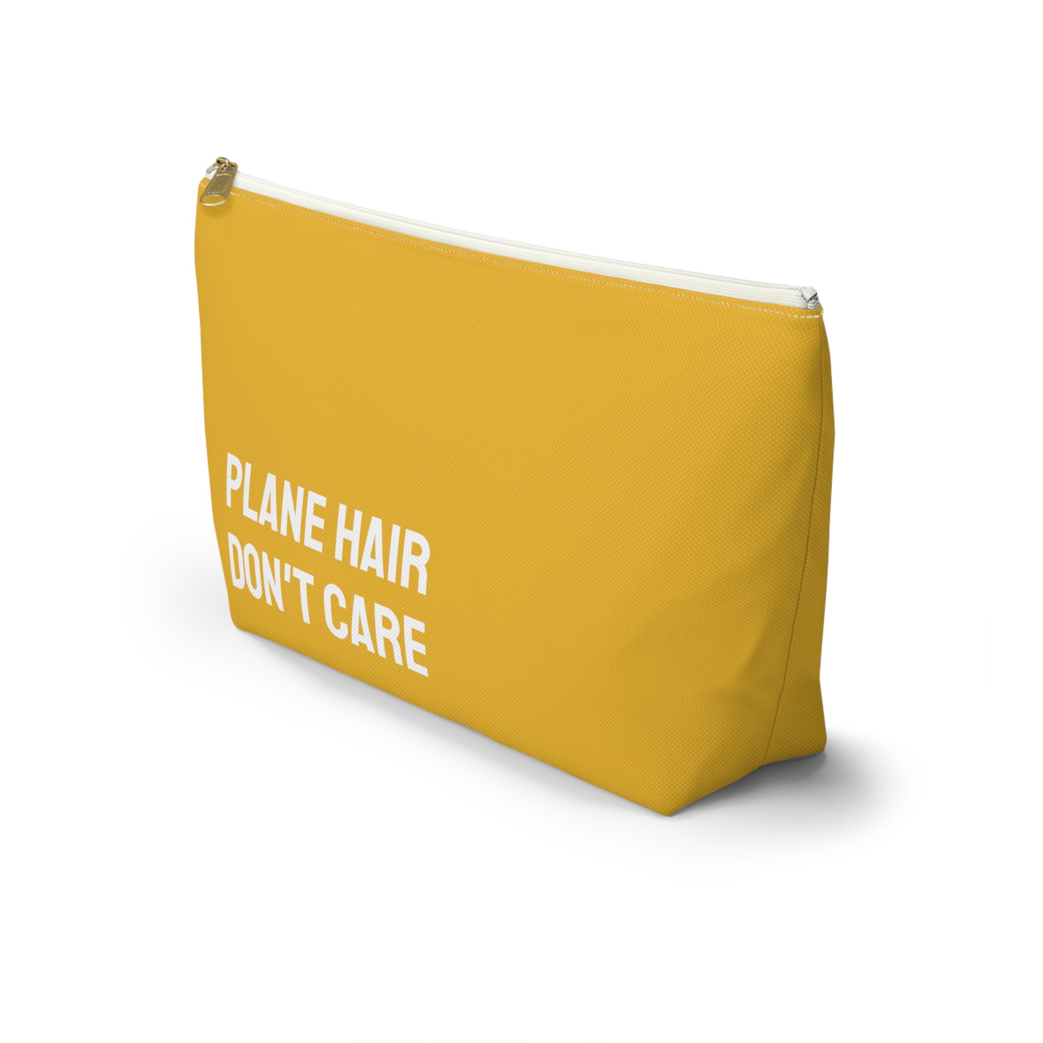 Plane hair don't care Pouch (Yellow)