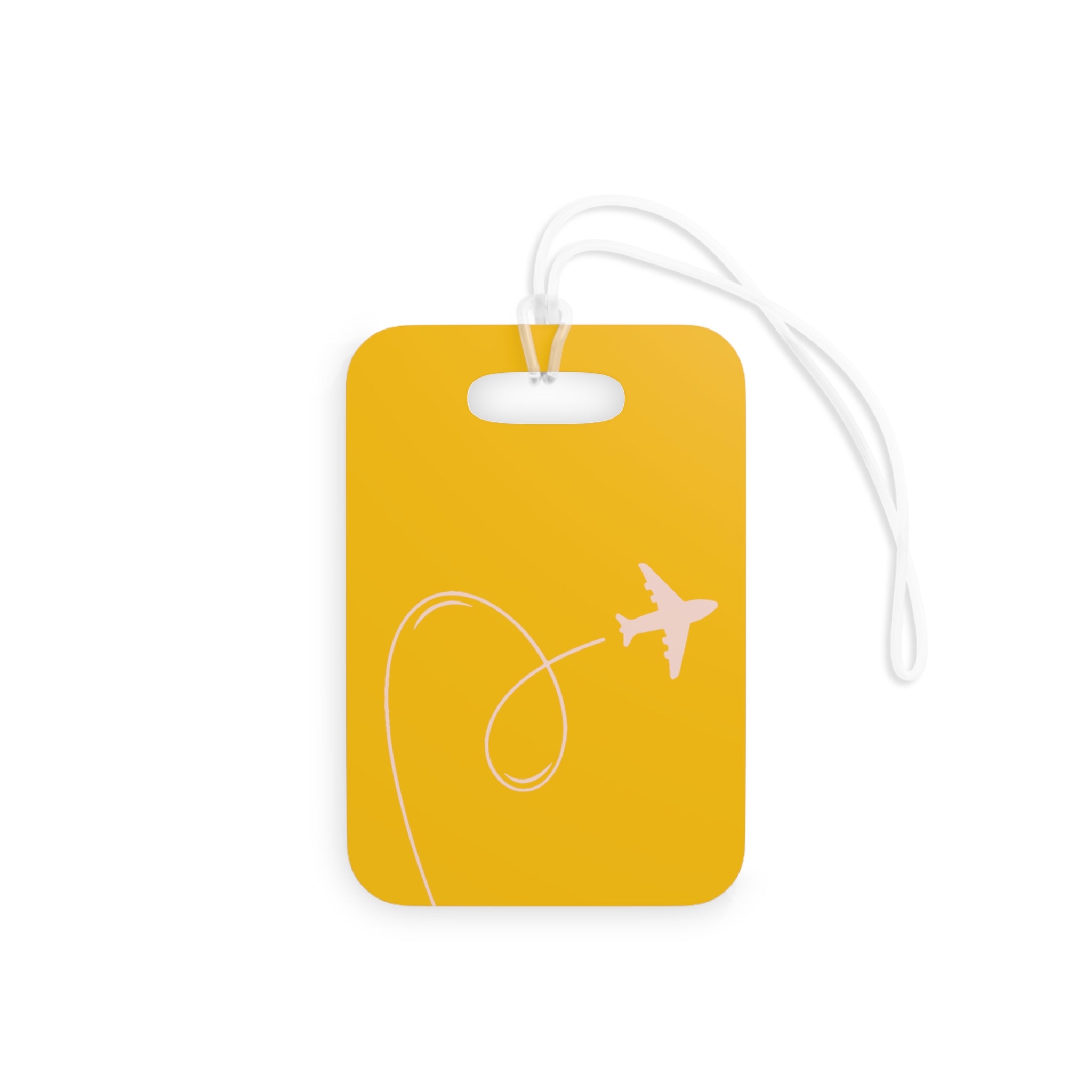Love this journey for me Luggage Tag (Yellow)