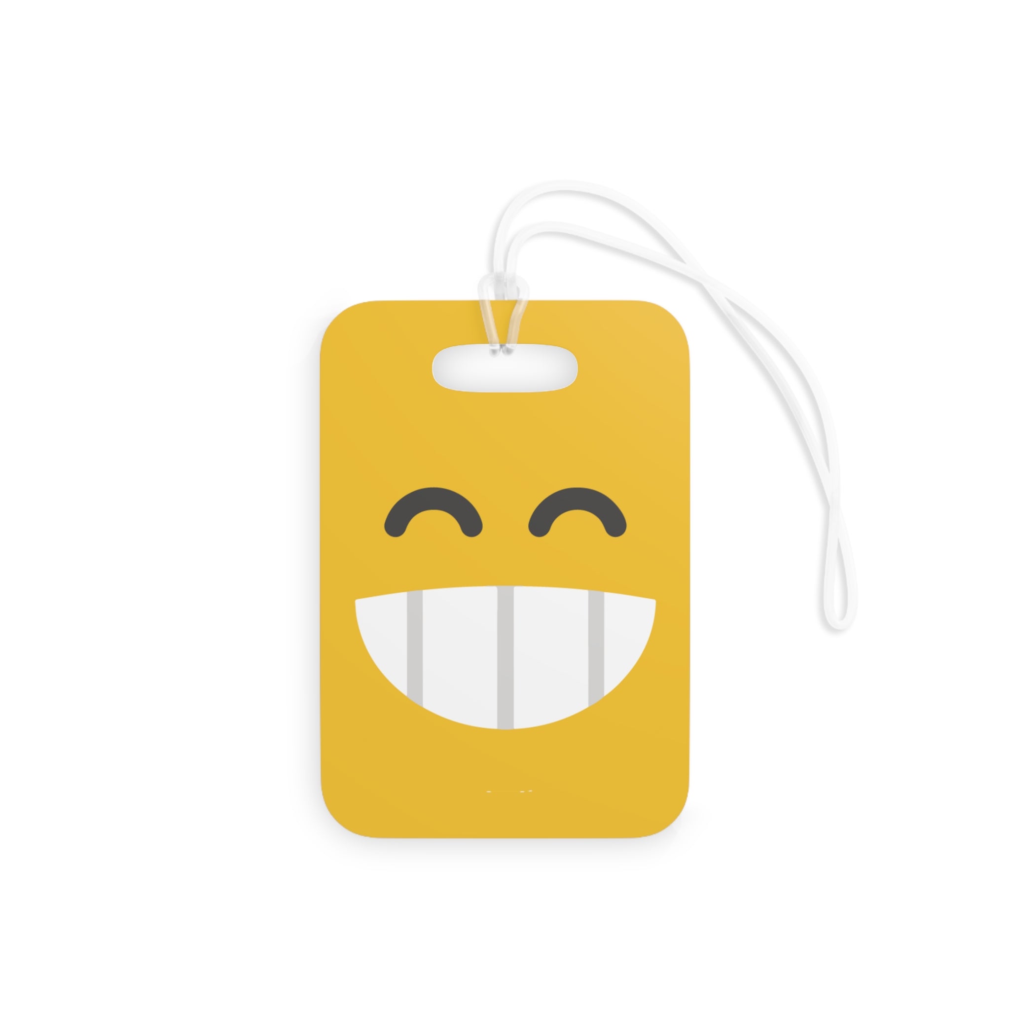 Smile Emoji Luggage Tag