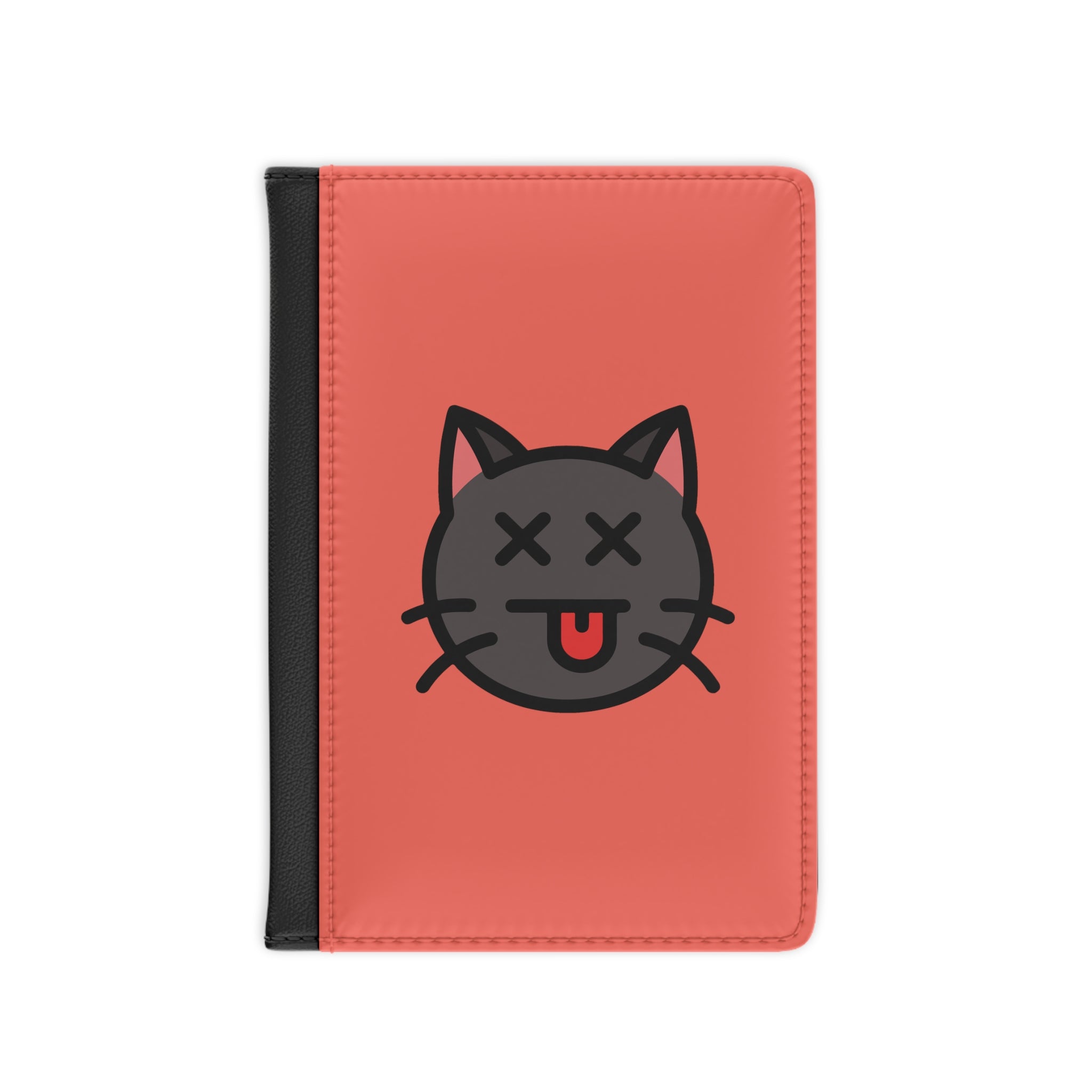 Shocked Cat Emoji Passport Cover