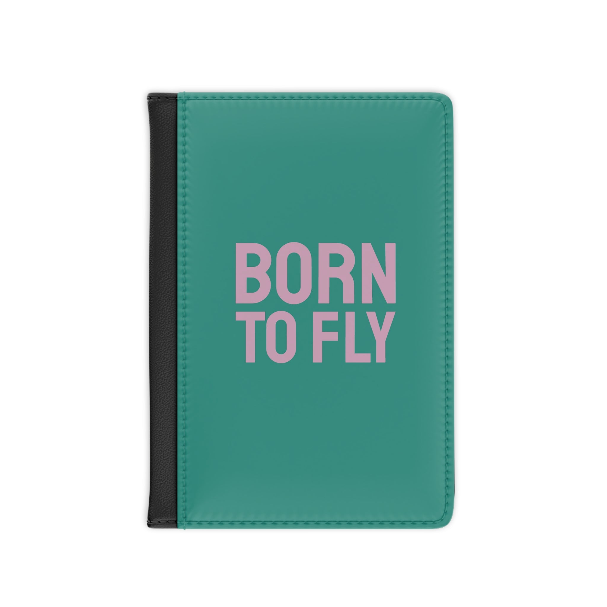 Born to Fly Passport Cover (Green)