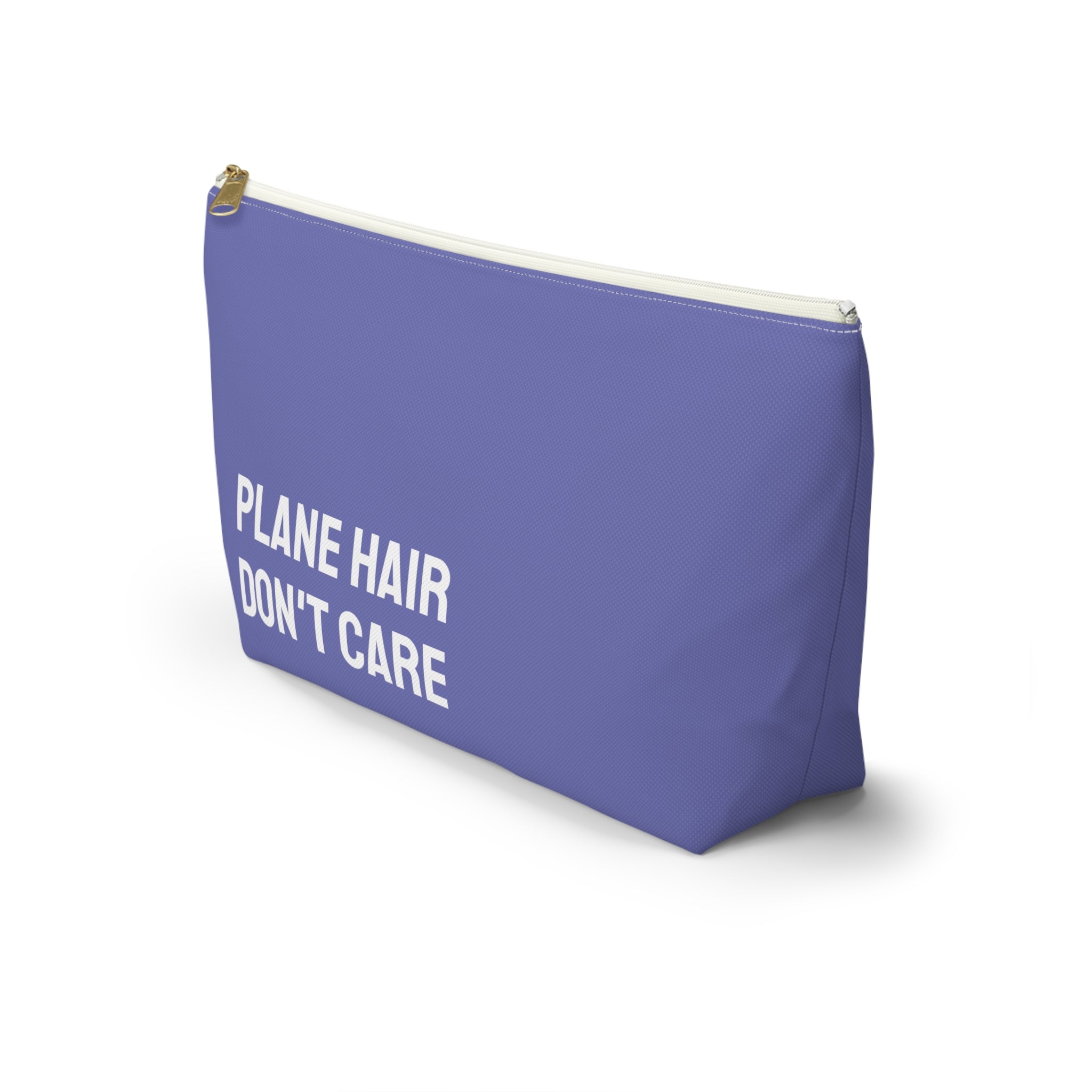 Plane hair don't care Pouch (Purple)