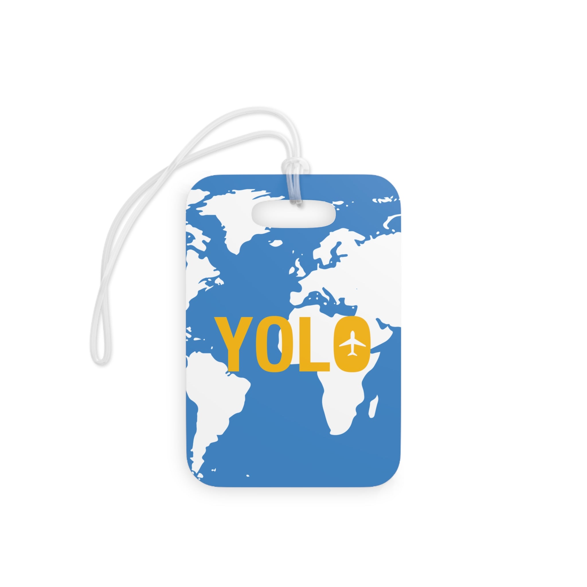 Yolo Luggage Tag (Blue)