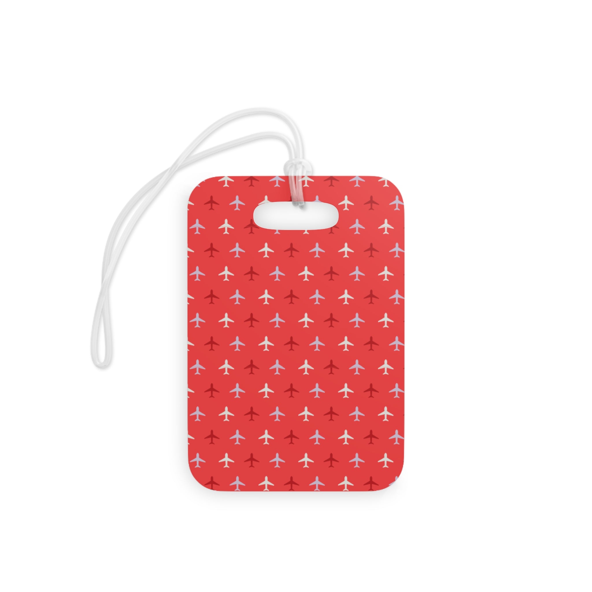 Planes Luggage Tag (Red)