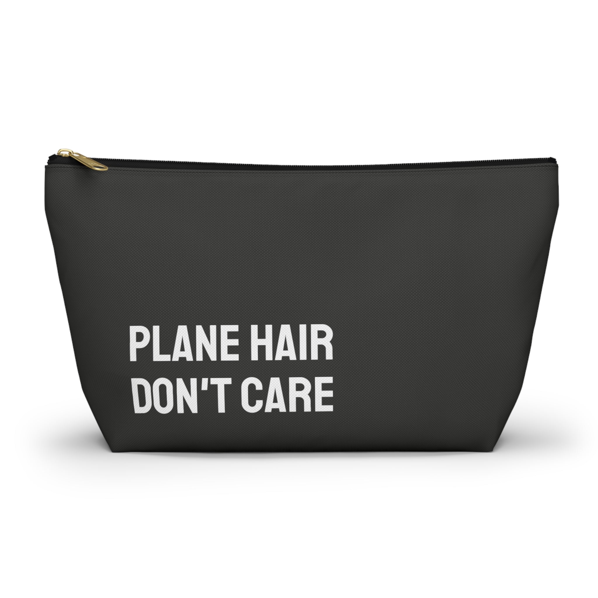 Plane hair don't care Pouch (Black)