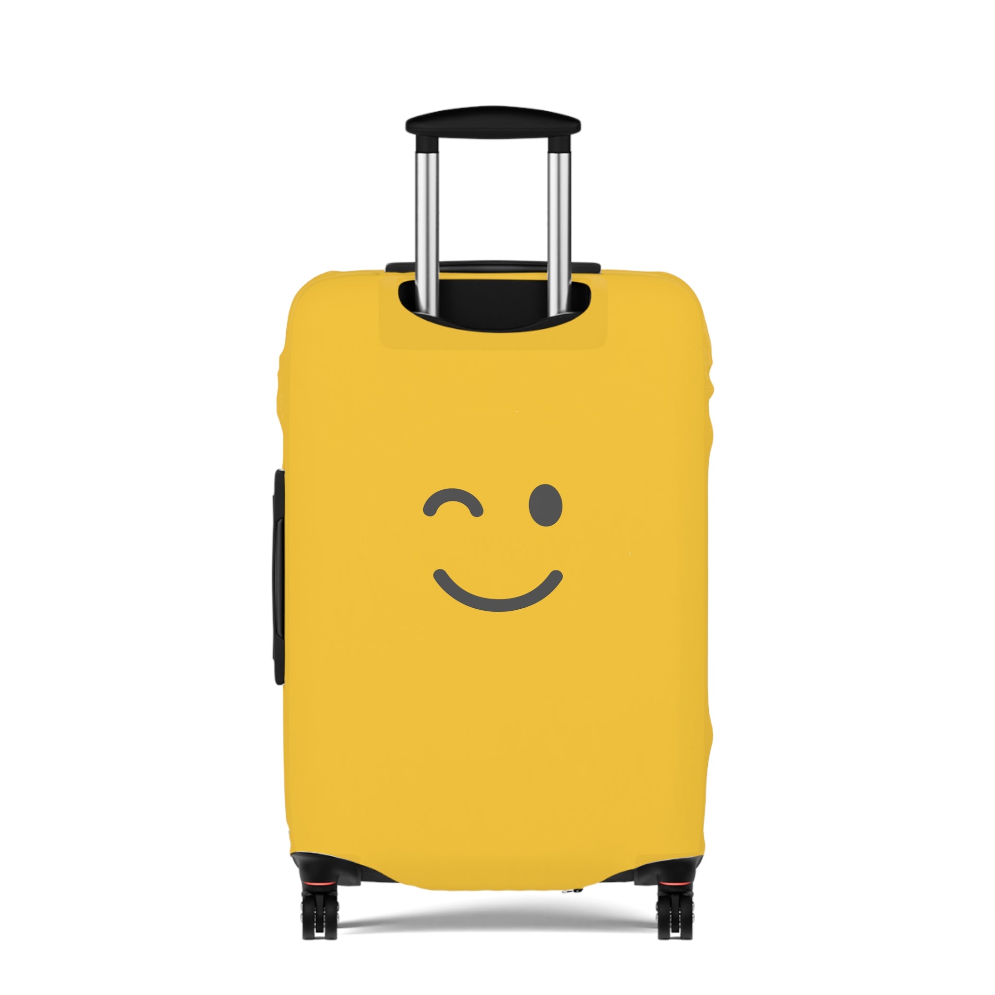 Wink Emoji Luggage Cover