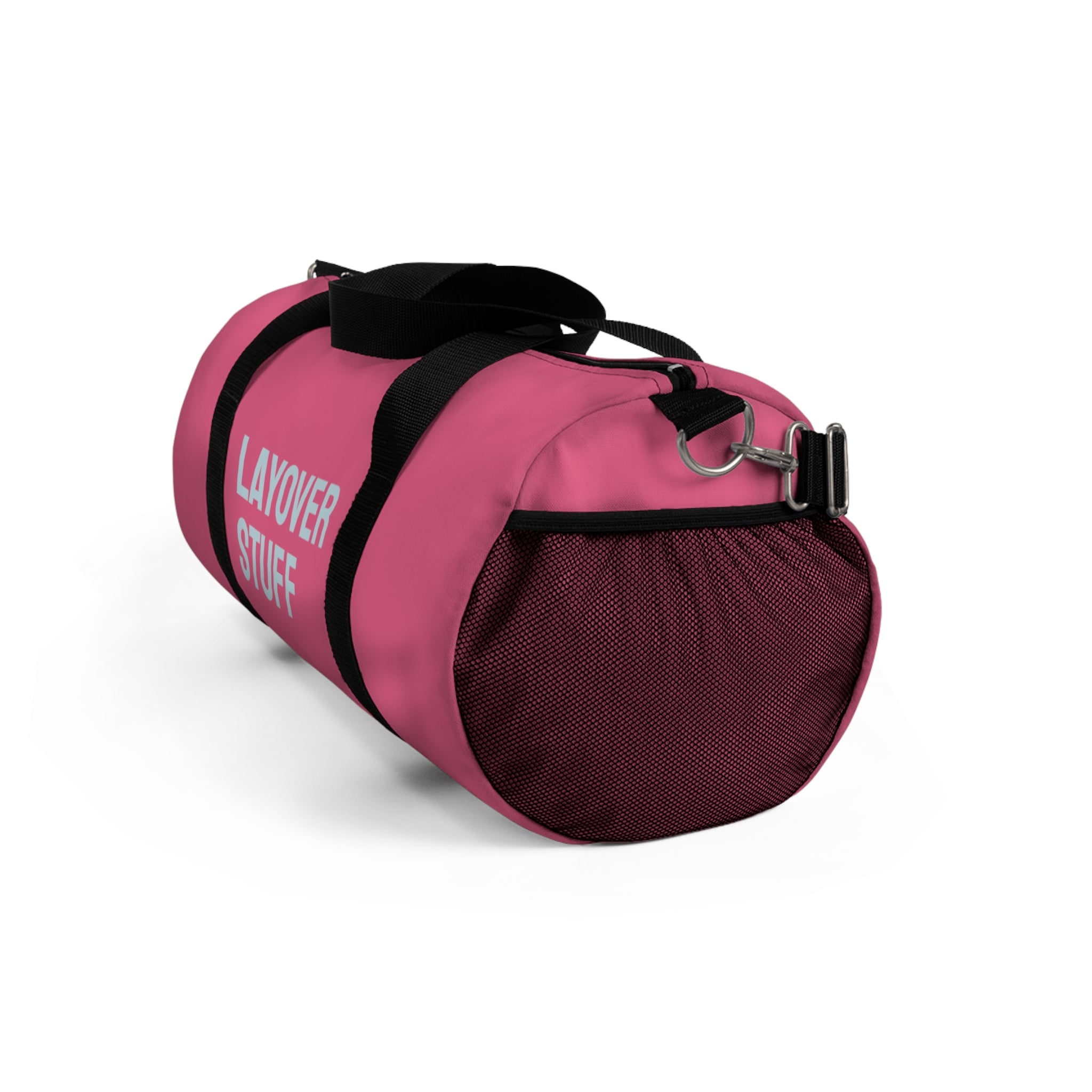 Layover stuff Duffle Bag (Pink)